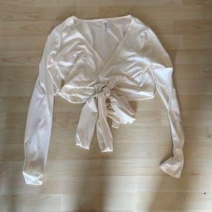 Balance Athletica Dancer Wrap Top - Cumulus